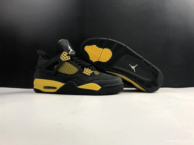 Rep 4 Thunder Jordan Air Retro 308497-008 0726